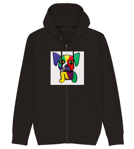 BUBU Organic Unisex Zip Hoodie