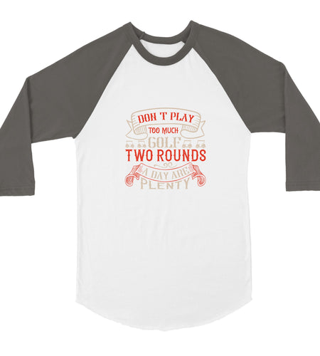 Unisex 3/4 sleeve Raglan T-shirt