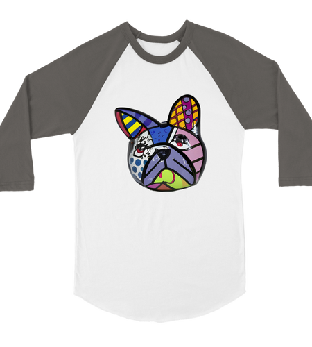 DOGGY Unisex 3/4 sleeve Raglan T-shirt