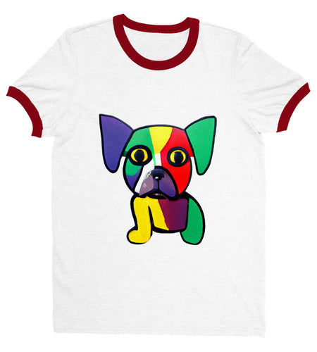 "BUBU" Unisex Ringer T-shirt