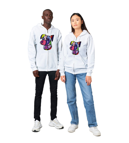 Doggy Organic Kids Crewneck T-shirt - Men's clothing - Classic Unisex Zip Hoodie