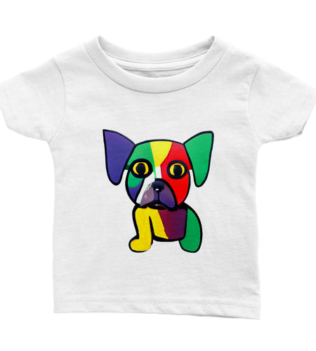 "BUBU" Polycotton Unisex Crewneck T-shirt - Classic Baby Crewneck T-shirt