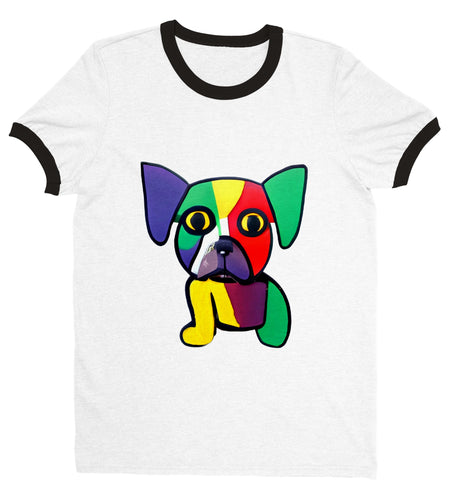 "BUBU" Unisex Ringer T-shirt