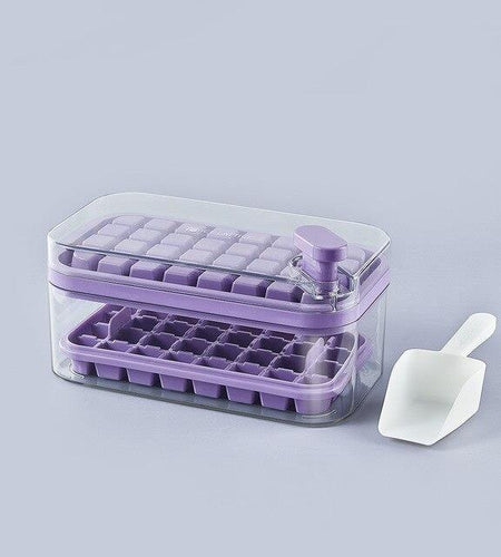 Ice Mould Ice Cube Trays With Lid,