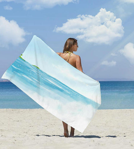 Customize Logo Brand Beach Towel Summer Towels