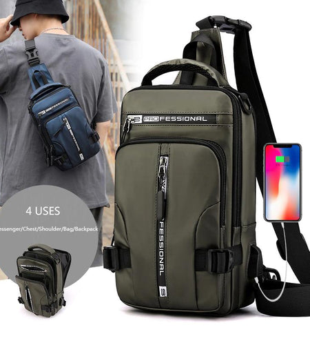 Anti-theft Waterproof Crossbody Bag