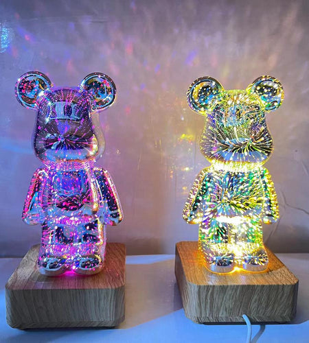 3D Firework Bear