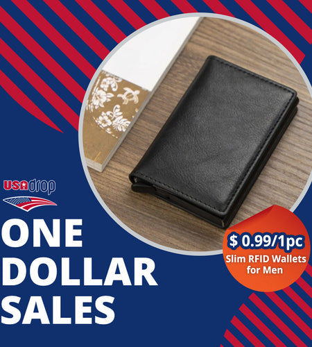 Slim RFID Wallets for Men