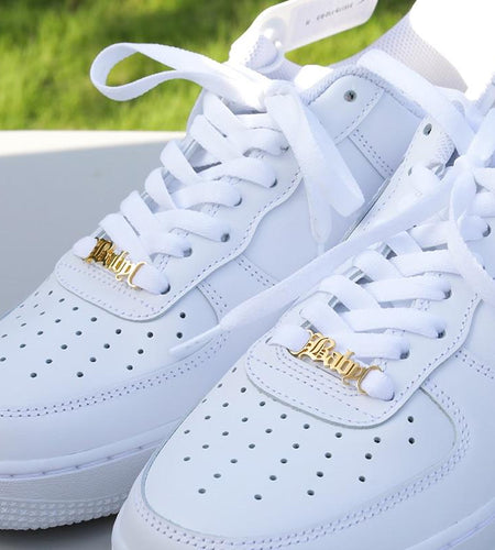 One Pair Personalized Name Shoe Buckle