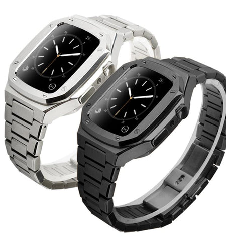 Suitable For Apple Watch Stainless Steel Case Strap